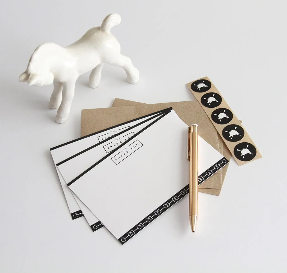 10-Pack Thank You Notecards
