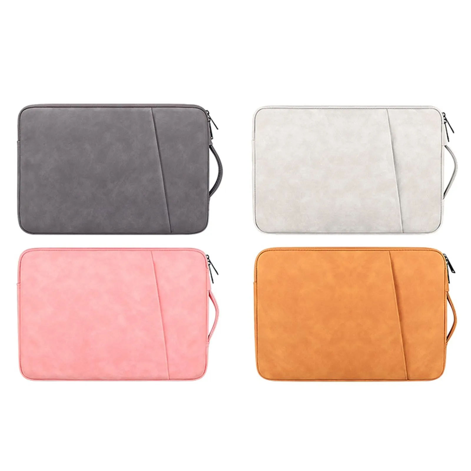 13.3 Inch Sheepskin Notebook Inner Bag - Natural