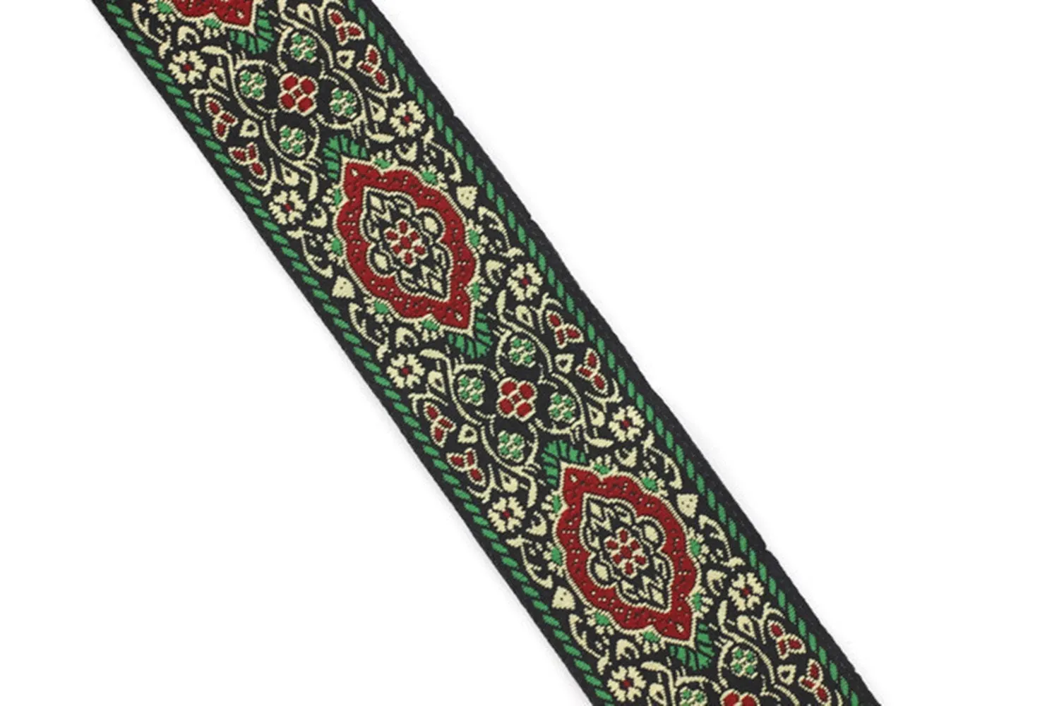18mm Medieval Ribbon, Jacquard Trim, Jacquard Ribbon, Floral Embroidery, Decorating, Sewing Supplies, Home Decor