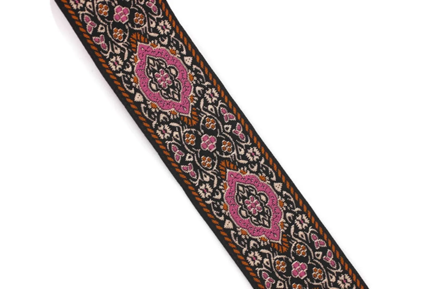 18mm Medieval Ribbon, Jacquard Trim, Jacquard Ribbon, Floral Embroidery, Decorating, Sewing Supplies, Home Decor