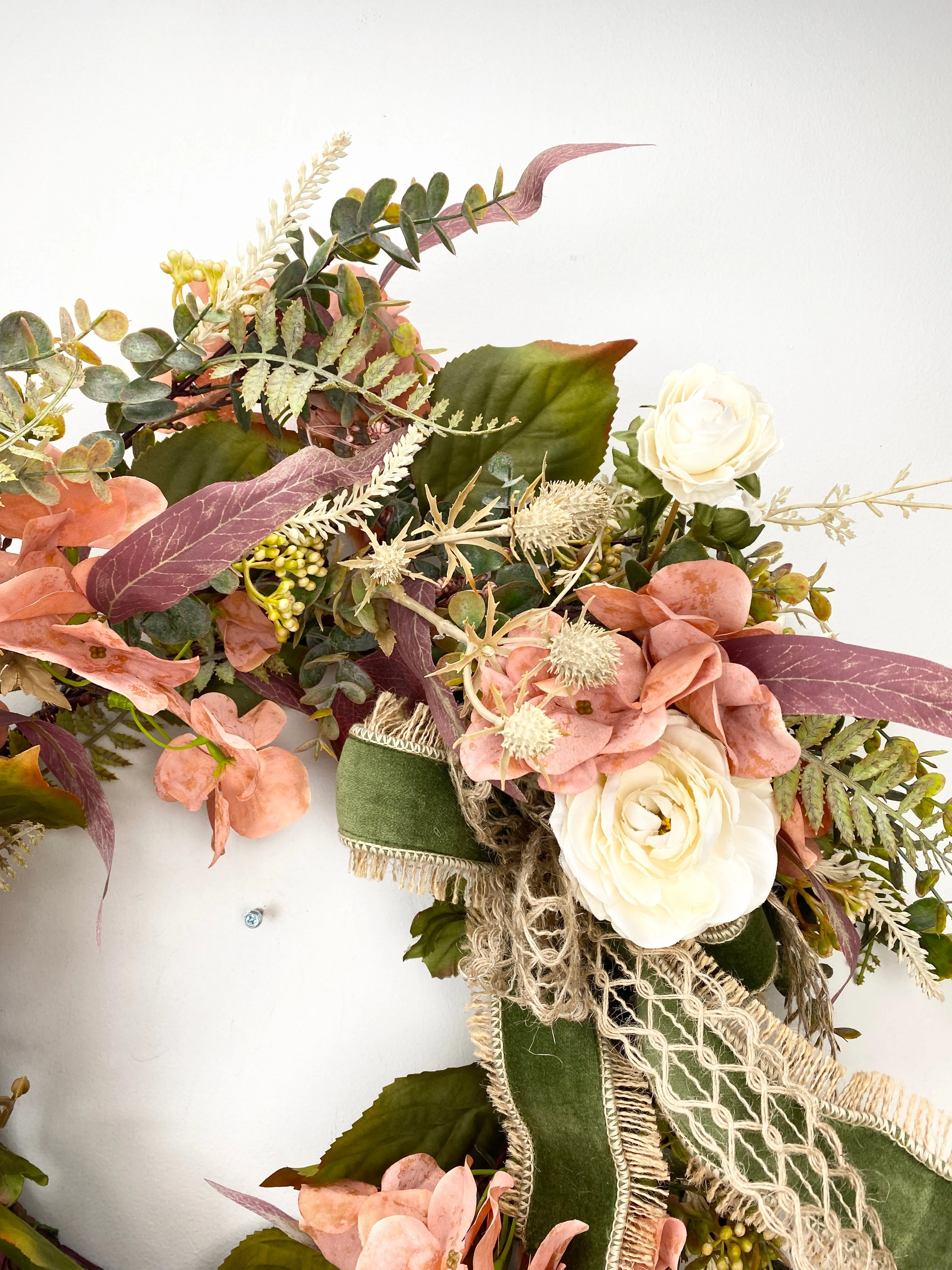 23" Moody Mist Wreath