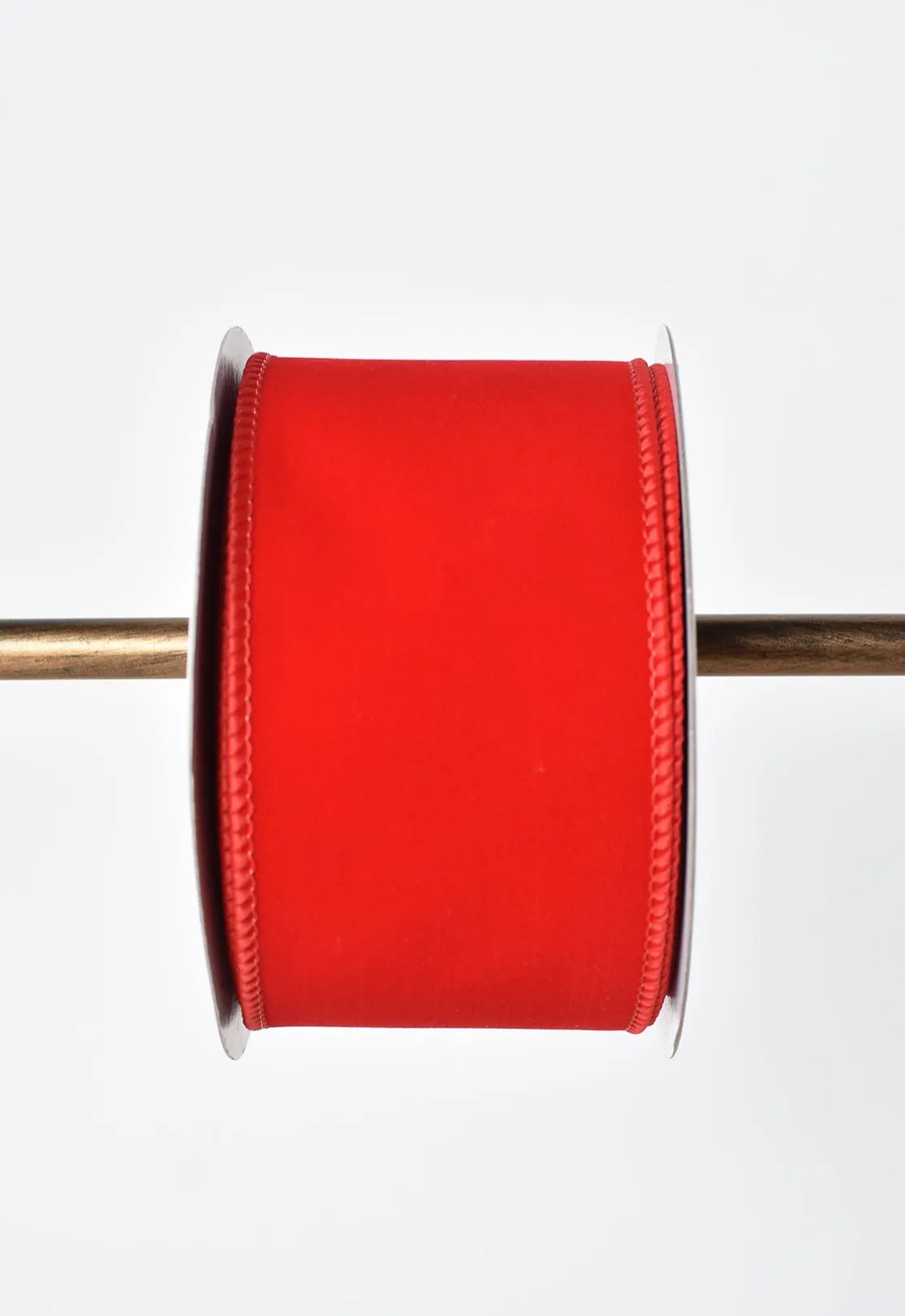 2.5" x 10 Yard Classic Outdoor Faux Velvet Ribbon