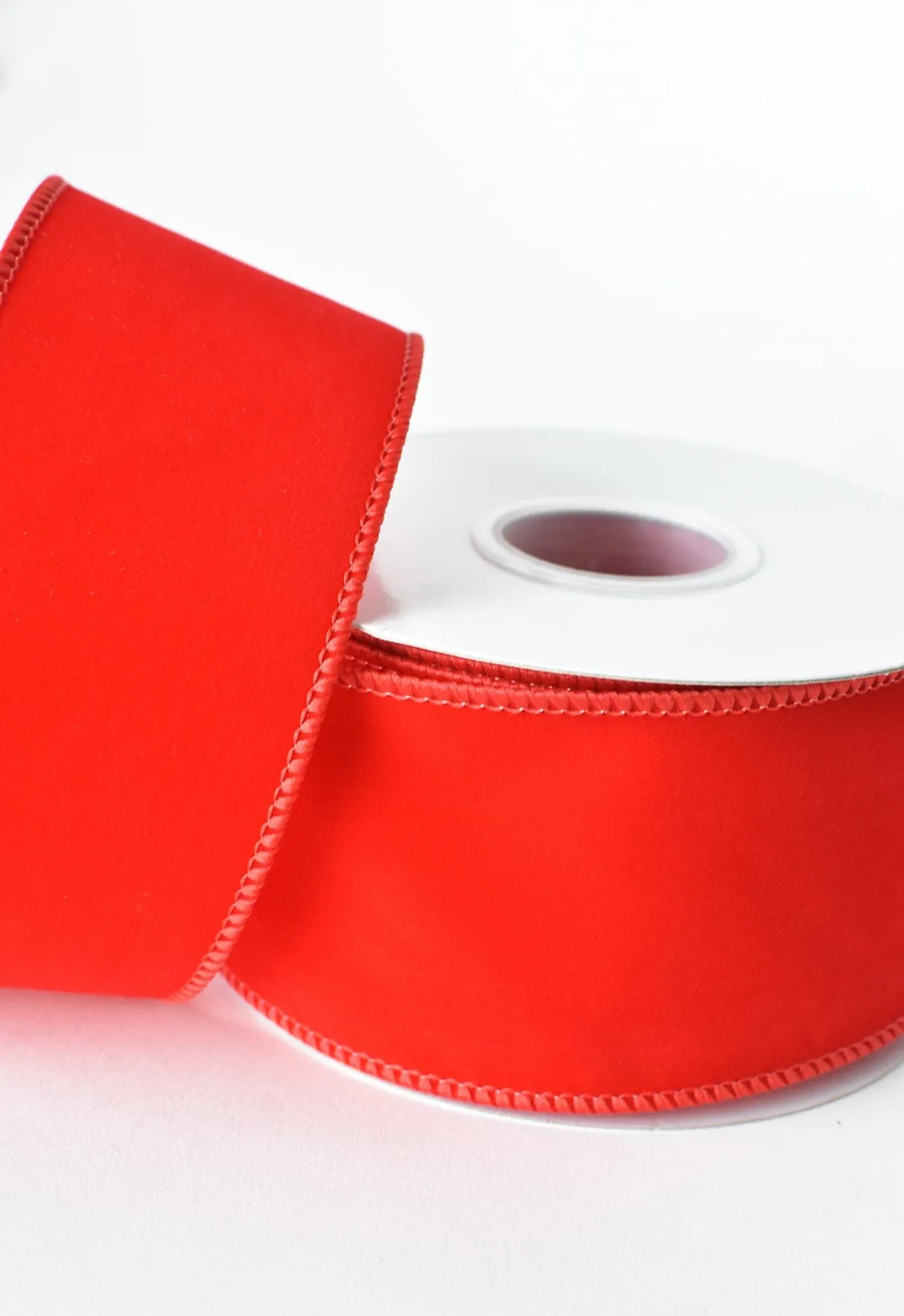 2.5" x 10 Yard Classic Outdoor Faux Velvet Ribbon