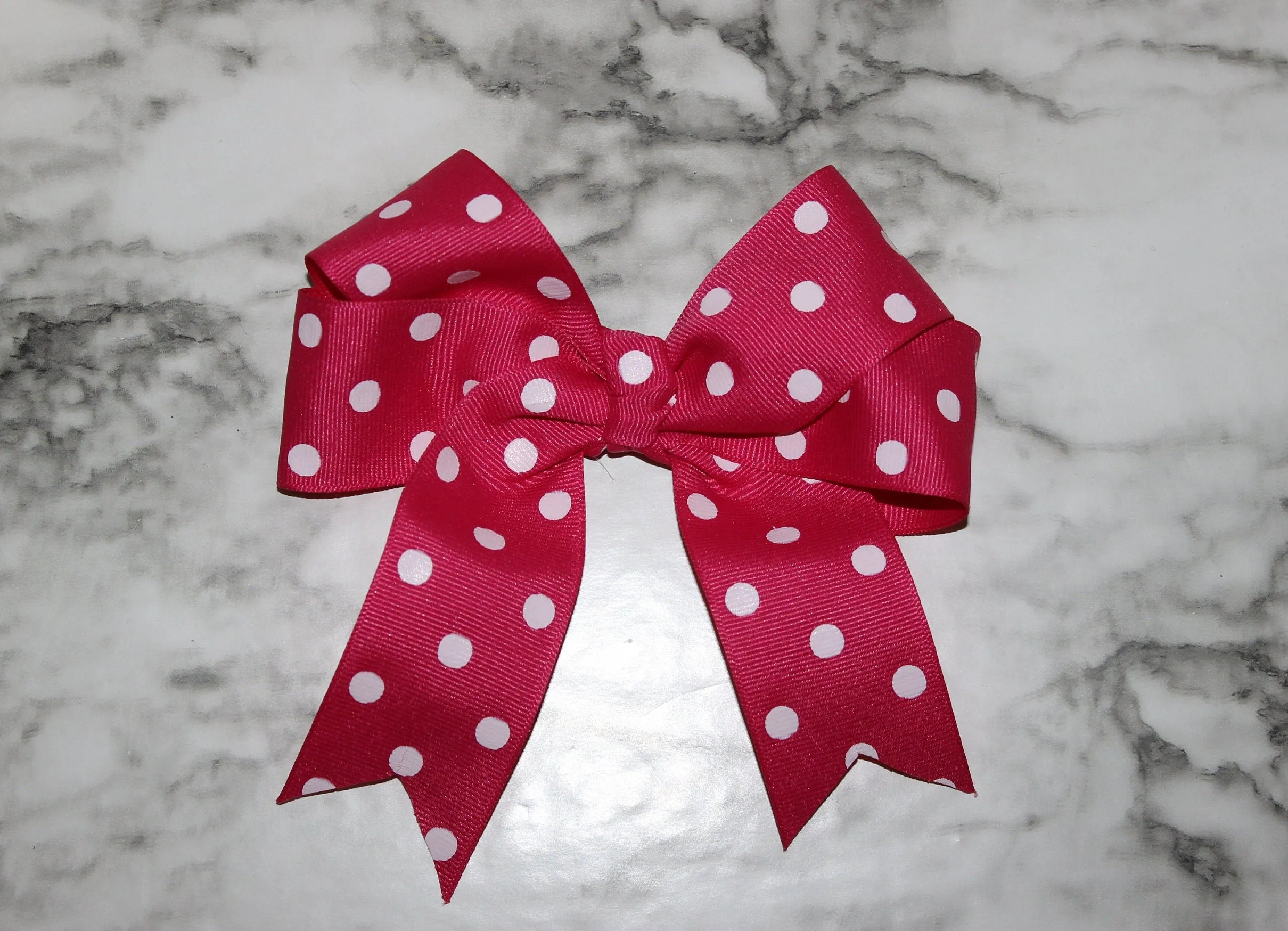 6" Large Cheer Hair Bow