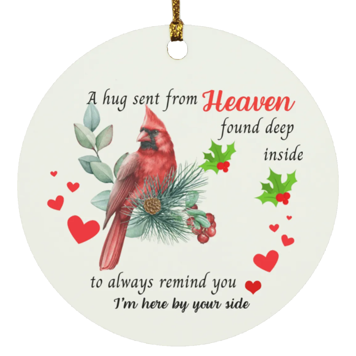 A Hug sent from Heaven Ornament