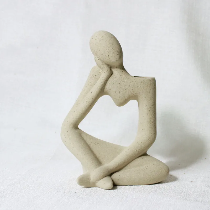 Abstract Thinking Vase