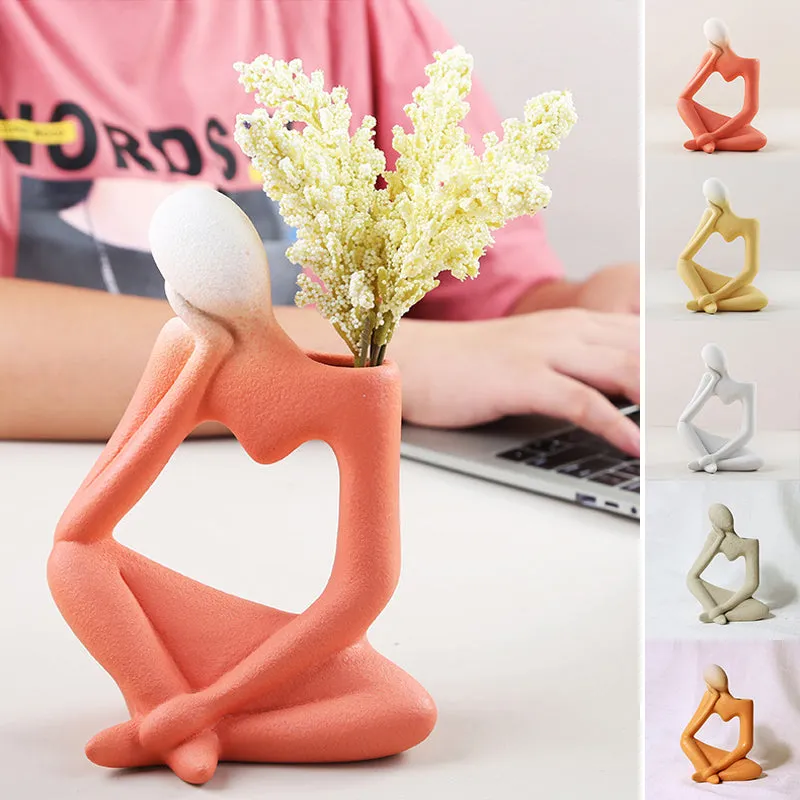 Abstract Thinking Vase