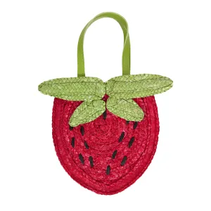 Acorn Strawberry Straw Bag