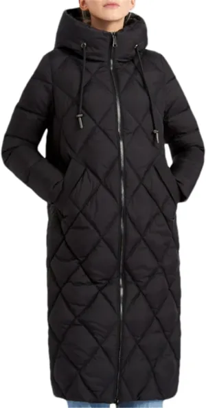 Adhdyuud Women's Down Jacket Parkas Thickened Outerwear Warm Cotton Padded Quilted Coats