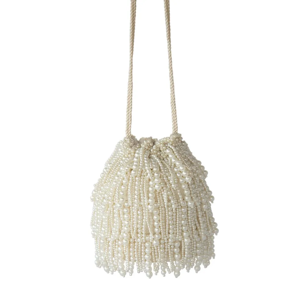 Adora By Ankita Pearl Simple Flapper Bag