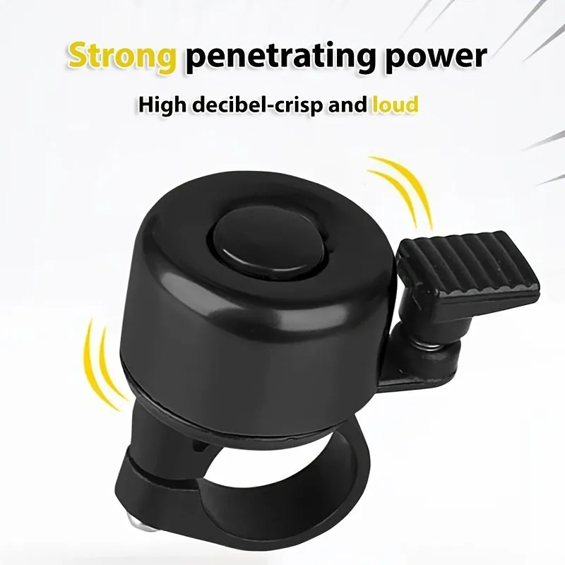 Alloy Bike Bell Loud Safety Warning for Cycling