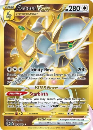 ARCEUS VSTAR 184/172