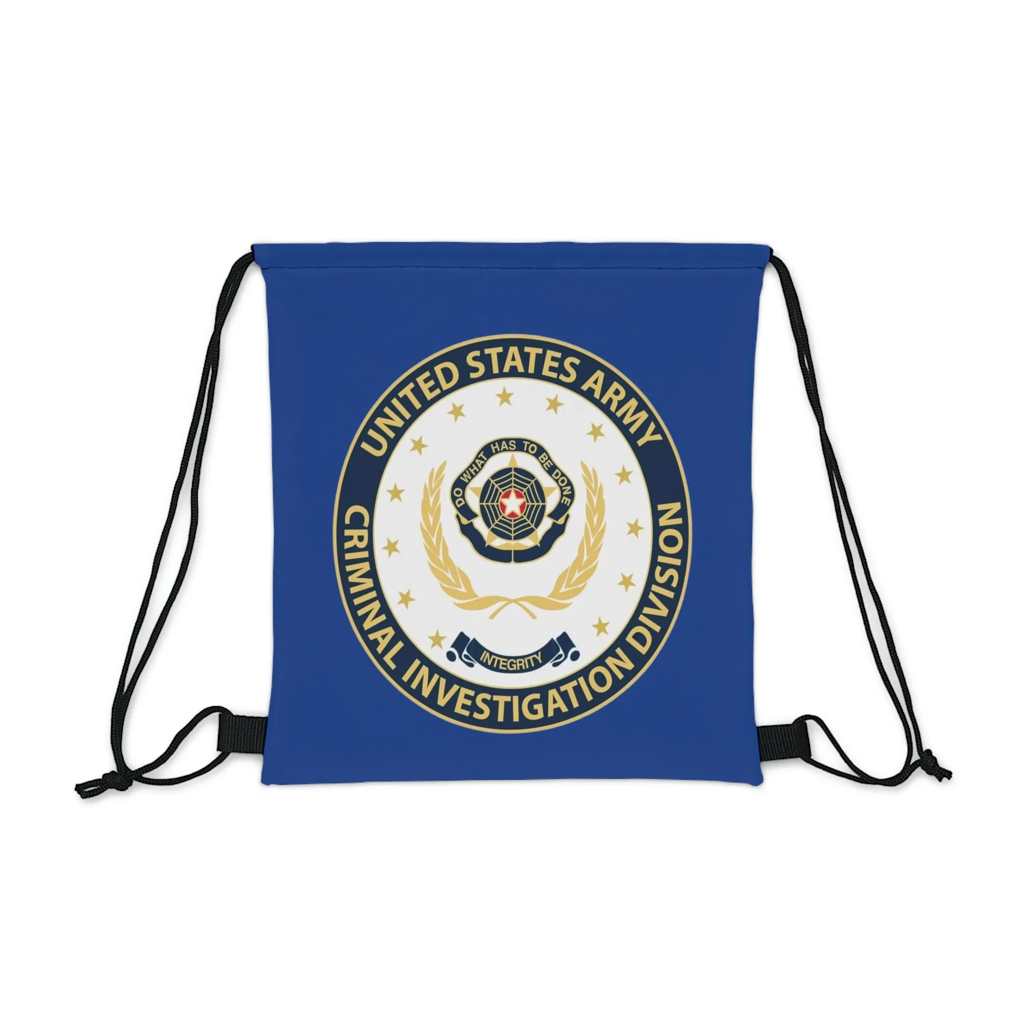 Army CID Seal - Outdoor Drawstring Bag