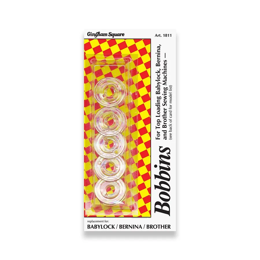 Baby Lock/Bernina/Brother Plastic Bobbins,<BR>30 Bobbins per Box