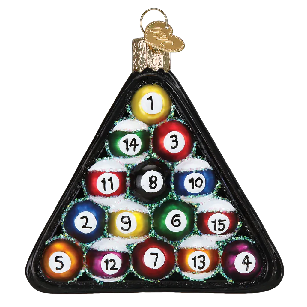 Billiard Balls Ornament