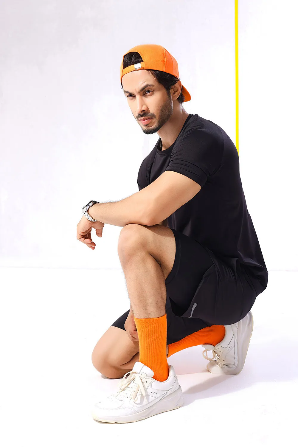 Black Active Lightweight Performance 2-in-1 Shorts