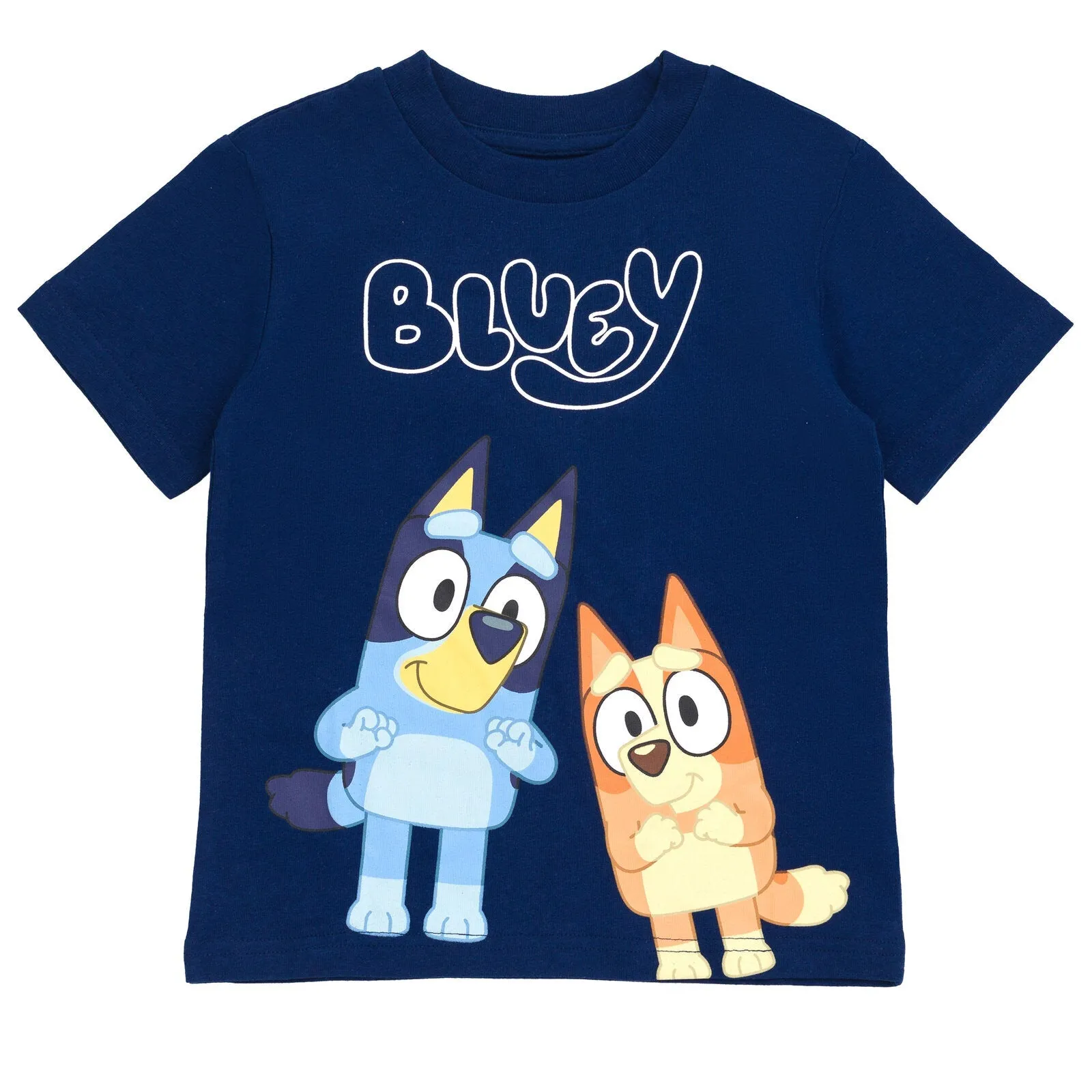 Bluey T-Shirt and Athletic Mesh Shorts Outfit Set