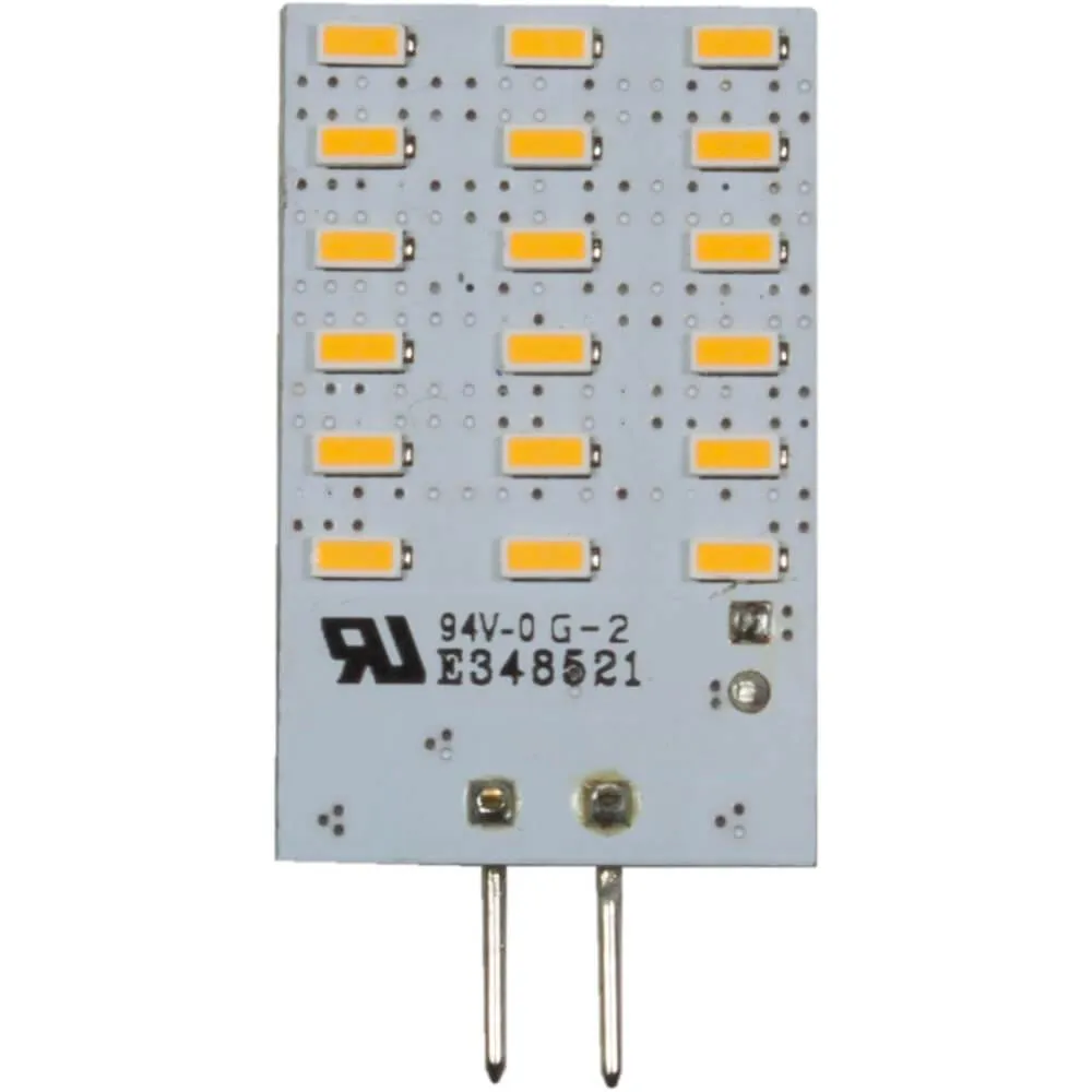 Brilliance LED Rectangle G4 Wafer Bipin 2700K