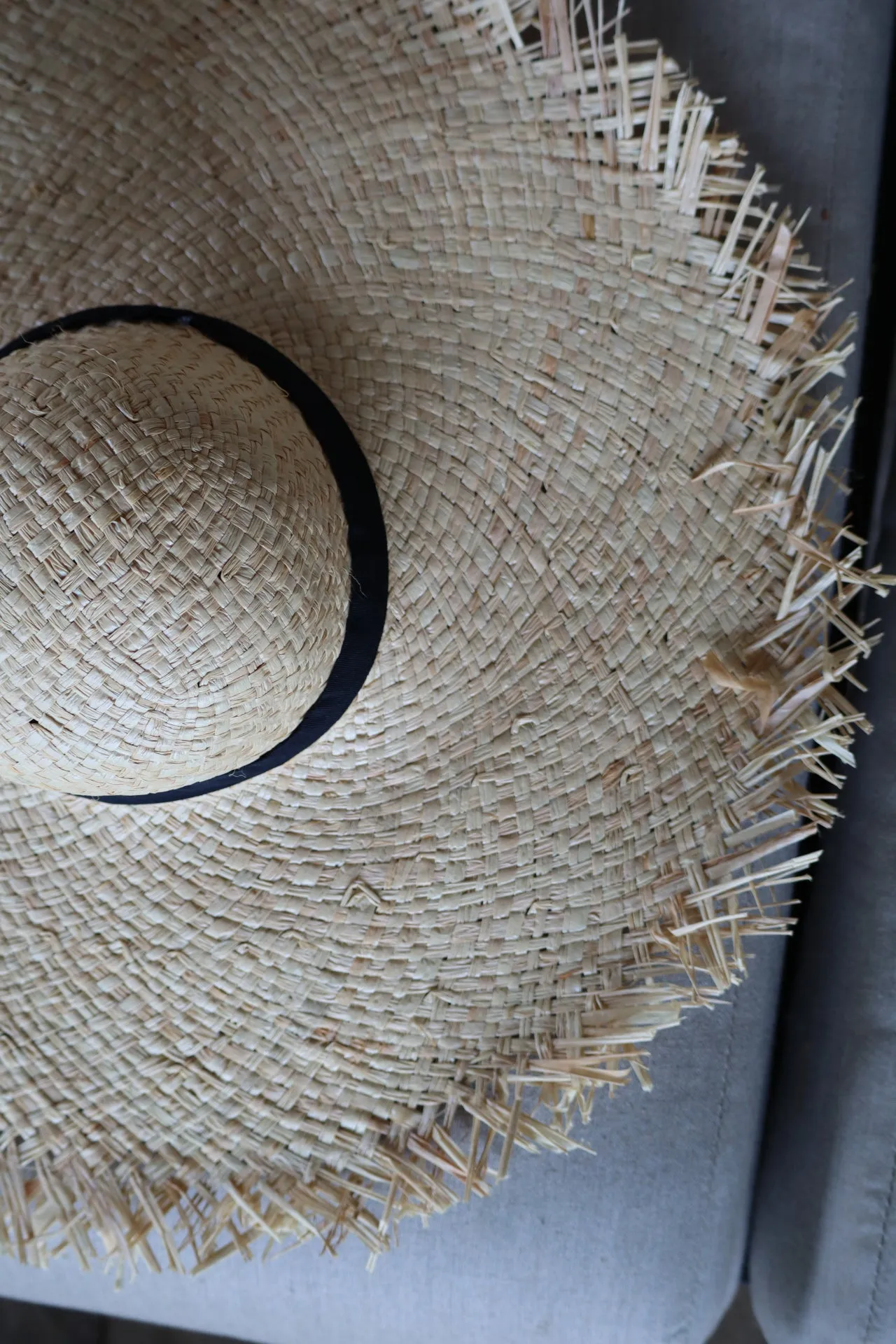 BROOKLYN'S BOHO STRAW HAT - NATURAL