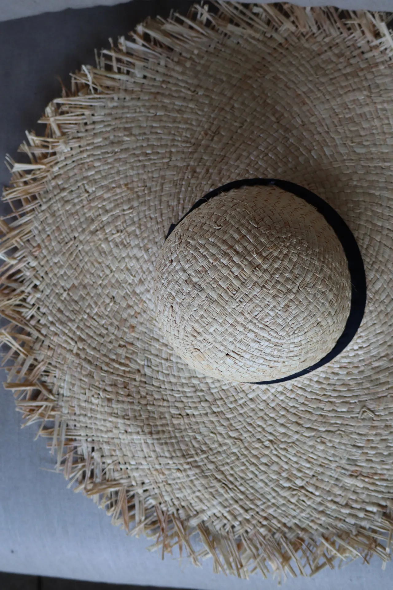 BROOKLYN'S BOHO STRAW HAT - NATURAL