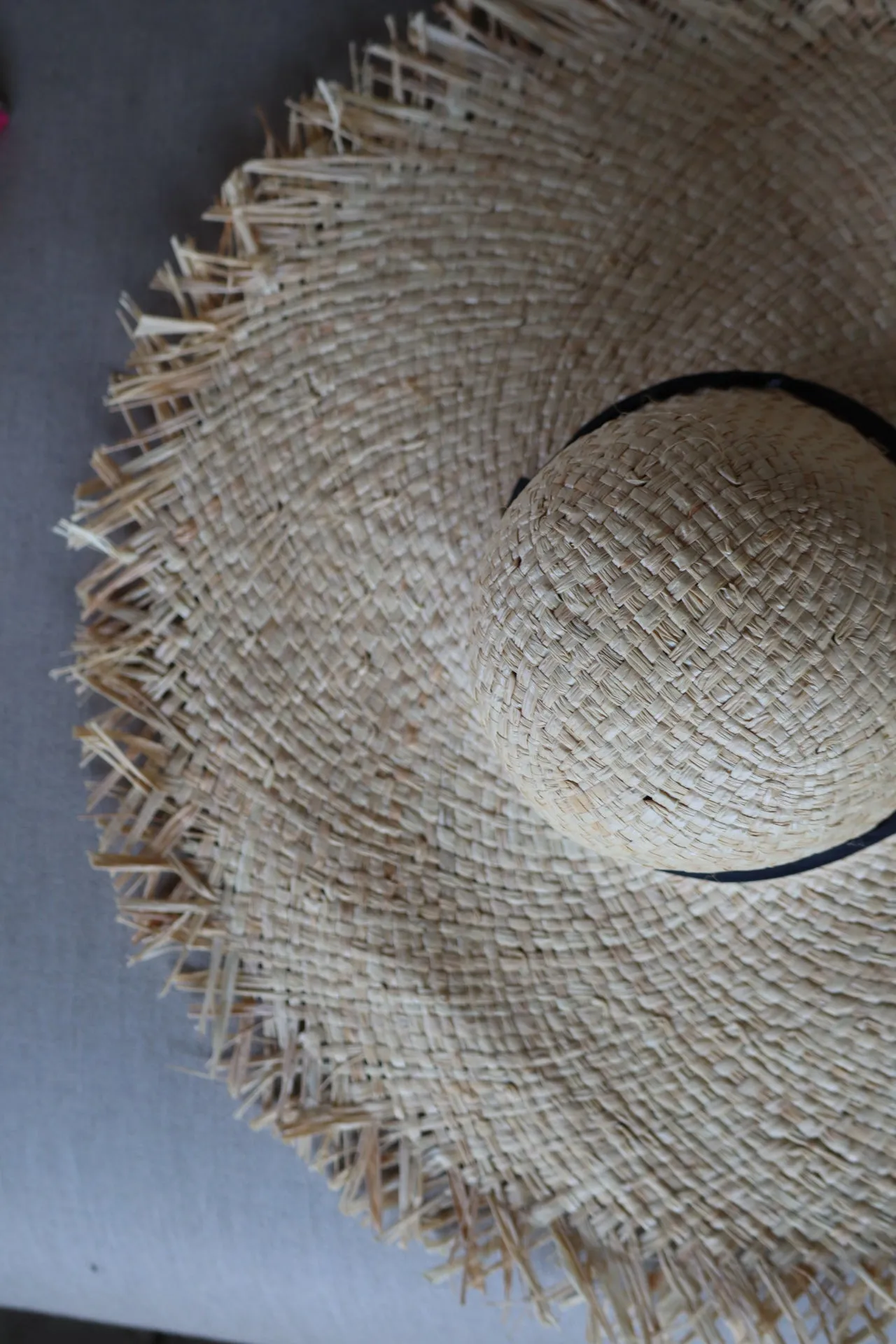 BROOKLYN'S BOHO STRAW HAT - NATURAL