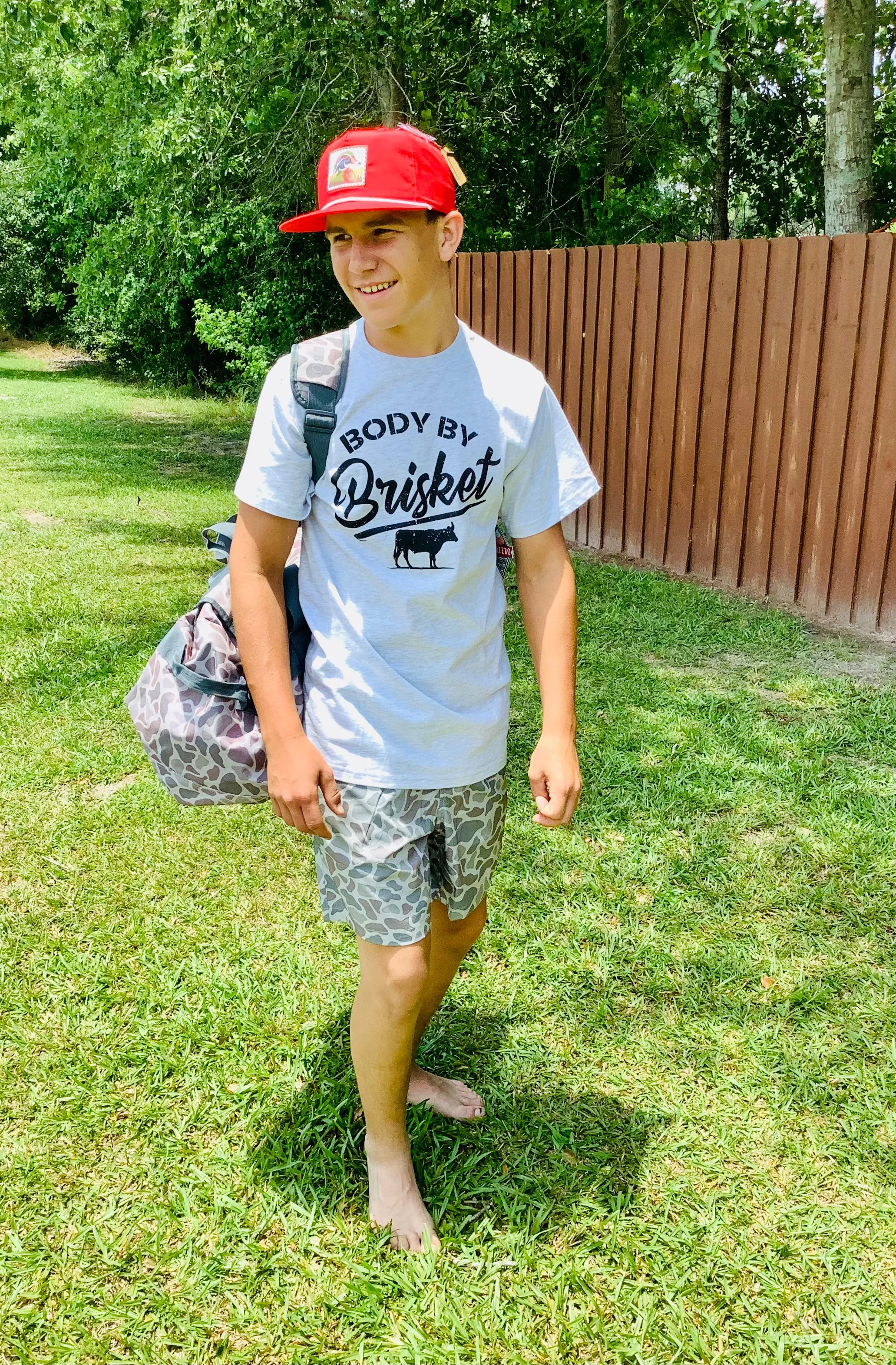 Burlebo- Performance Shorts Old School Camo