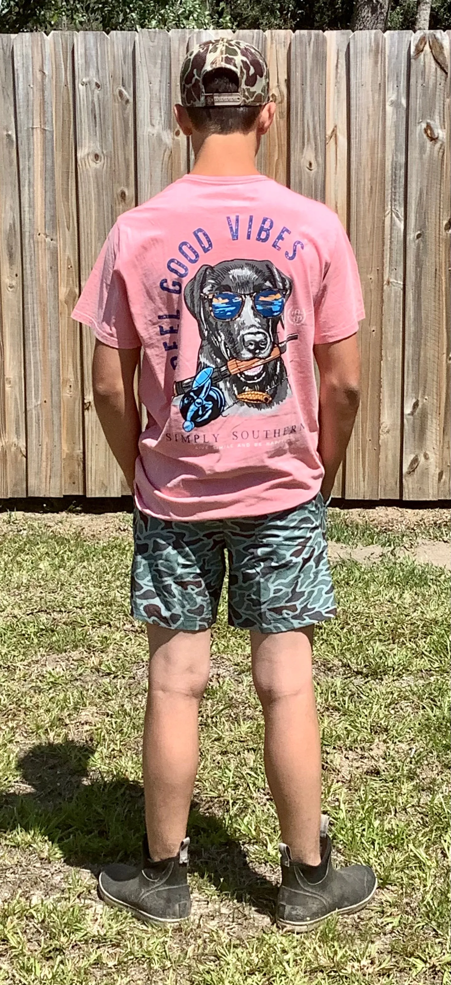 Burlebo- Performance Shorts Old School Camo