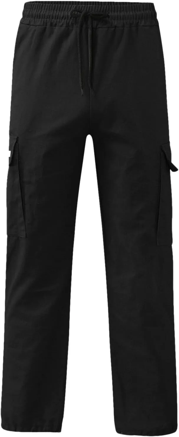 Cargo Pant for Men Casual Baggy Hiking Pants Lightweight Relaxed Fit Outdoor Stretch Workout Jogger with Multi Pocket