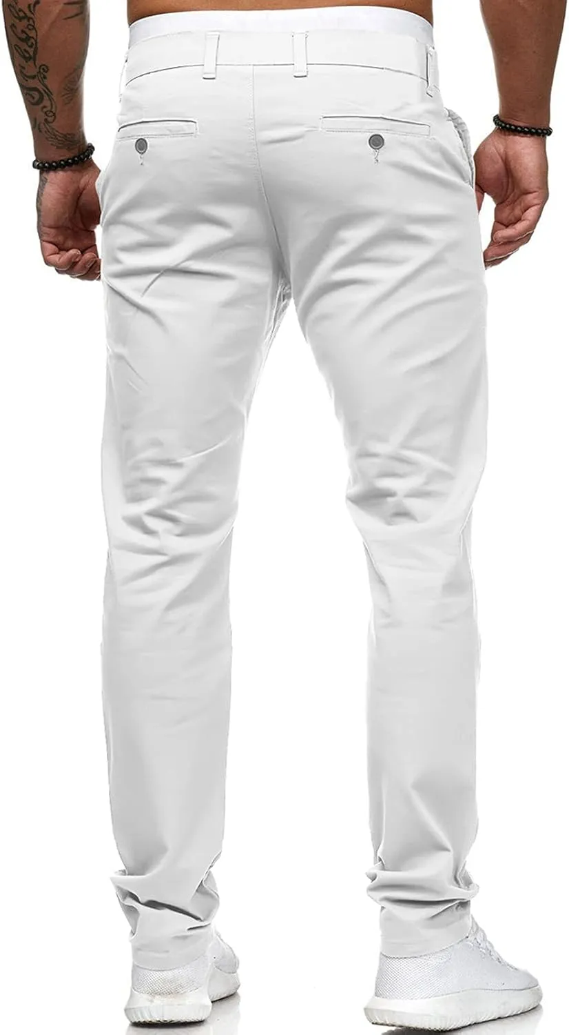Cargo Pants for Men Big and Tall for Men Relaxed Fit Casual Slim Beach Work Streetwear Khaki Baggy Pants with Zipper