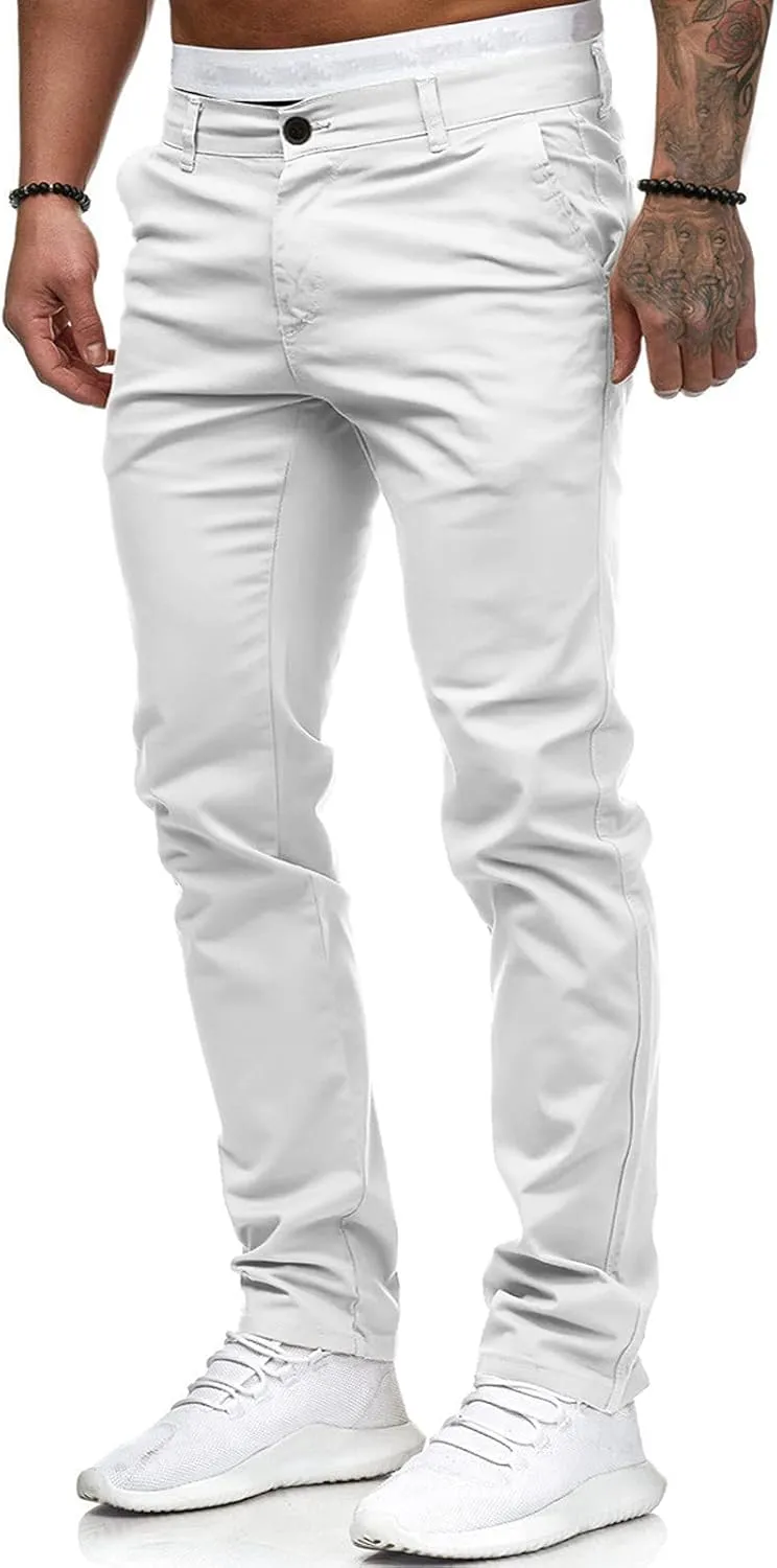 Cargo Pants for Men Big and Tall for Men Relaxed Fit Casual Slim Beach Work Streetwear Khaki Baggy Pants with Zipper