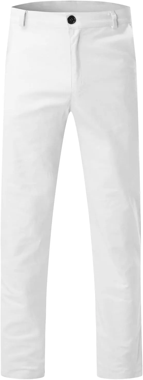 Cargo Pants for Men Big and Tall for Men Relaxed Fit Casual Slim Beach Work Streetwear Khaki Baggy Pants with Zipper