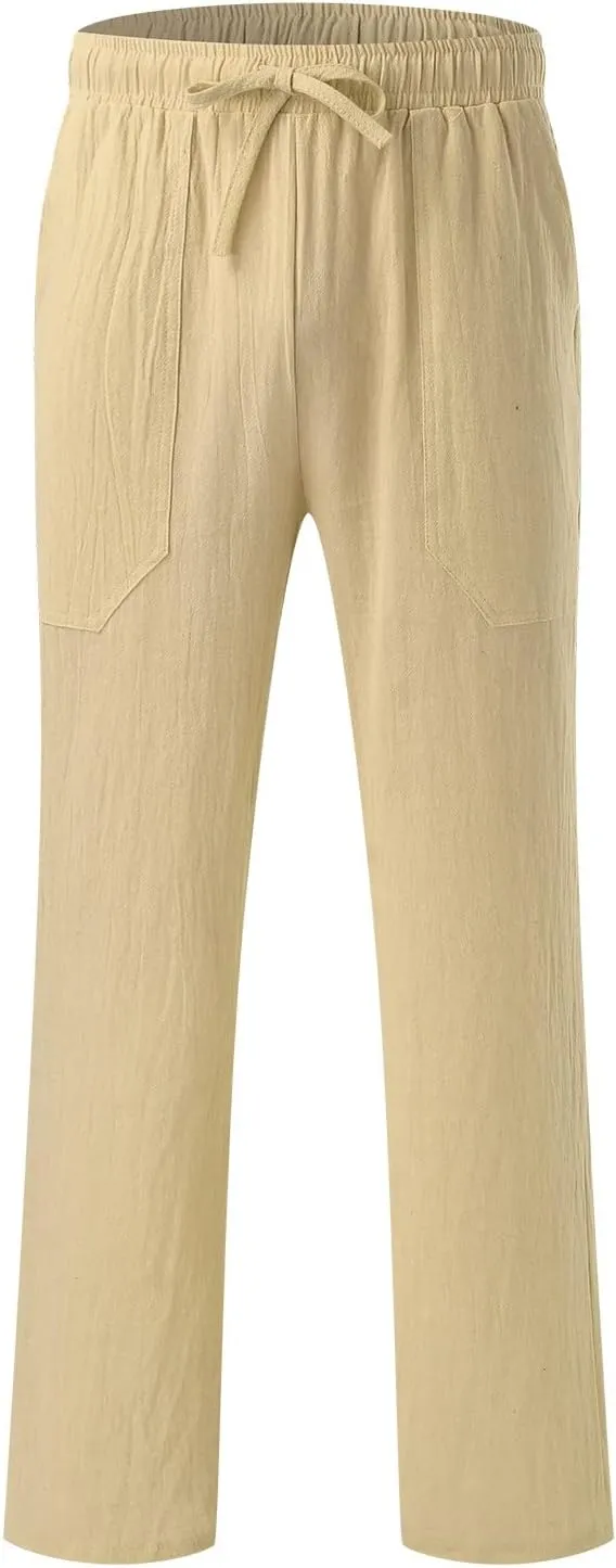 Cargo Pants for Men Relaxed Fit Big and Tall Casual Jogger Sweatpants Cargo Pants for Men Men's Work Lined Sweatpants