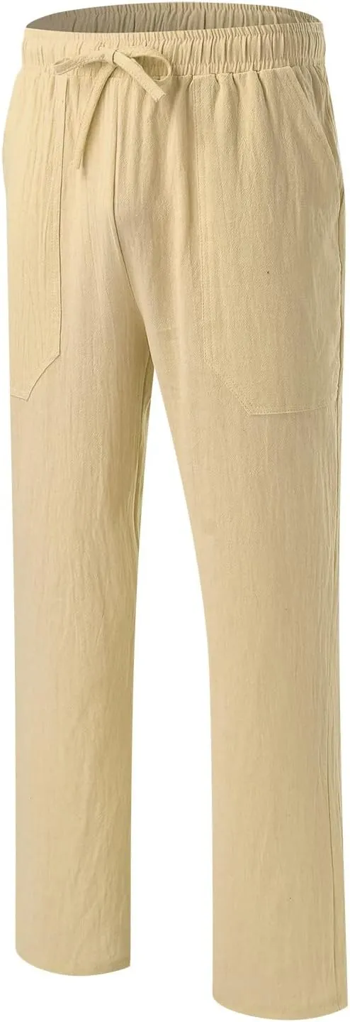 Cargo Pants for Men Relaxed Fit Big and Tall Casual Jogger Sweatpants Cargo Pants for Men Men's Work Lined Sweatpants