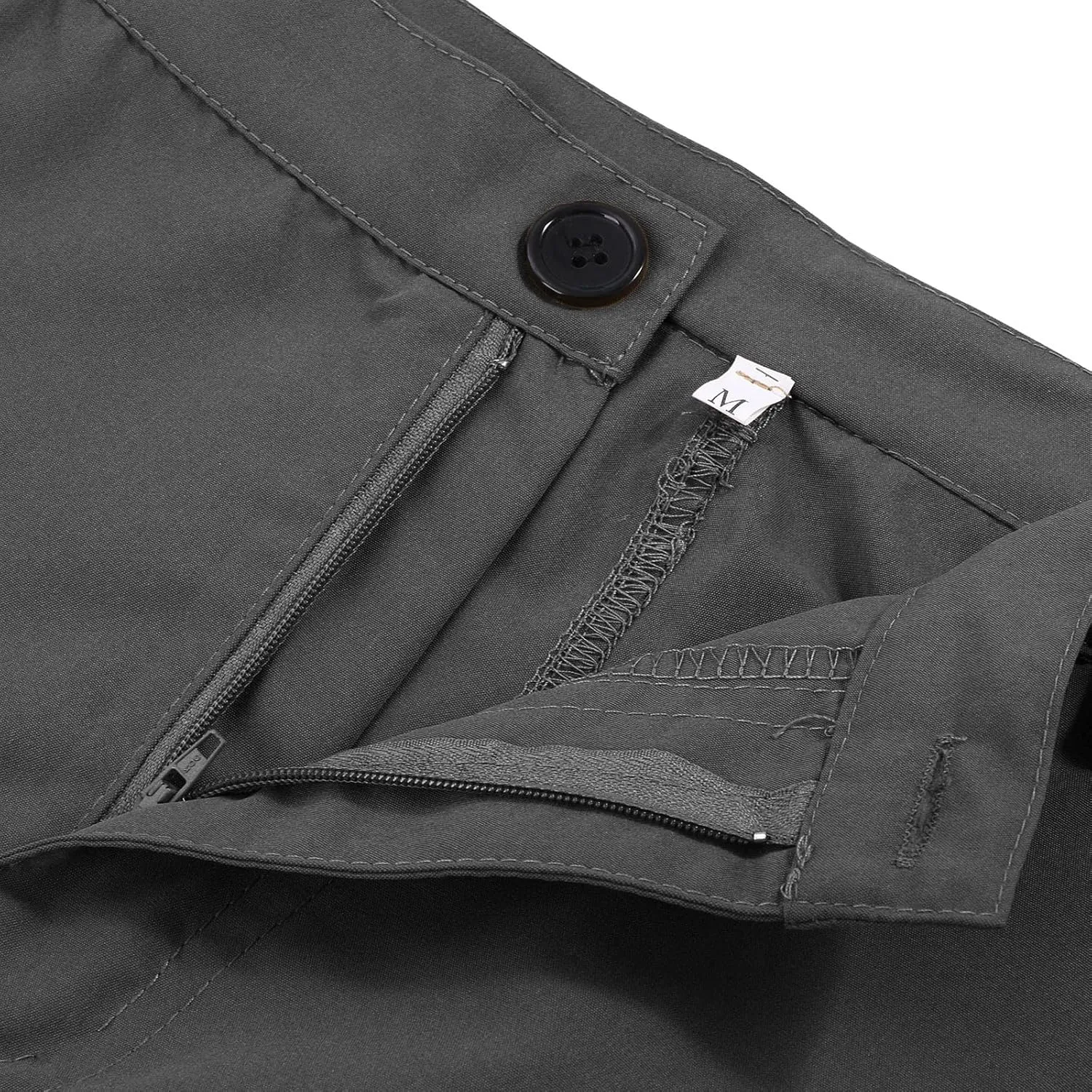 Cargo Pants for Men Relaxed Fit Mens Cargo Pants Running Men's Joggers Pants with Deep Zip Pockets Recycled Polyester