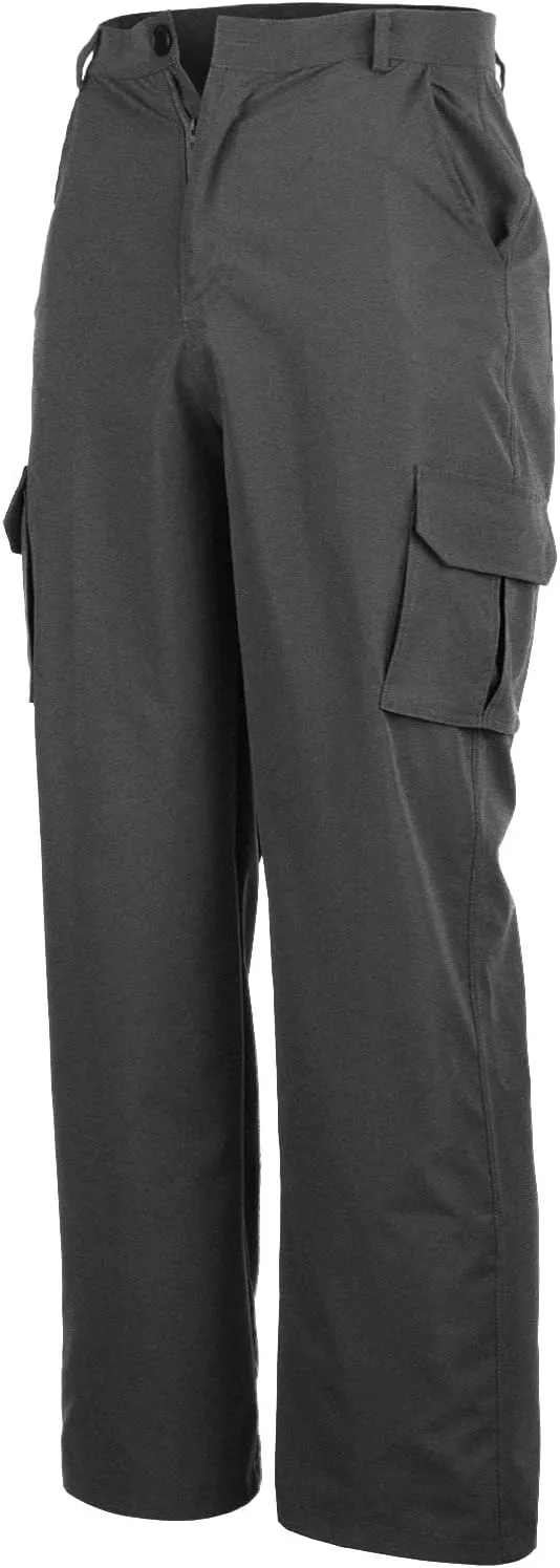 Cargo Pants for Men Relaxed Fit Mens Cargo Pants Running Men's Joggers Pants with Deep Zip Pockets Recycled Polyester