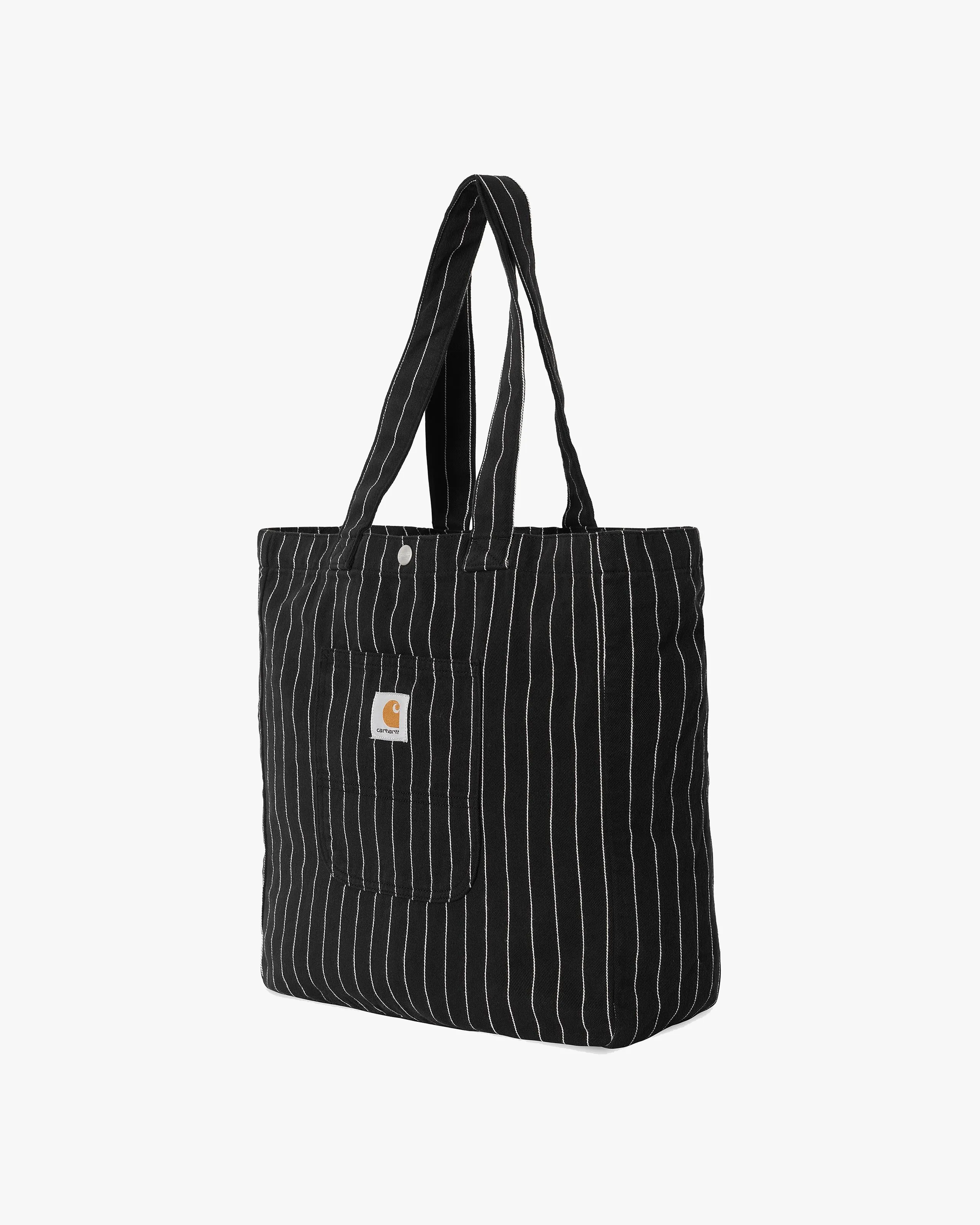 Carhartt WIP Hendry Tote Bag - Seaton Stripe Black / Wax