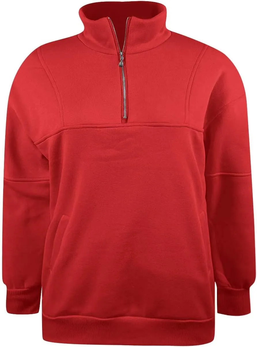 Ceboyel Women 1/4 Zip Pullover Sweatshirts Quarter Zip Oversized Sweater Y2K Trendy Hoodies Winter Fall Clothes 2023