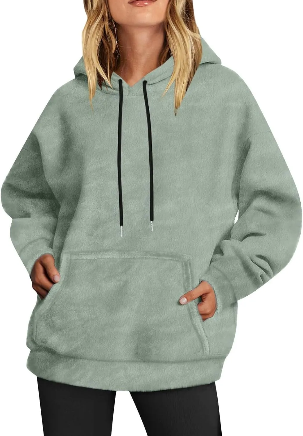 Ceboyel Women Trendy Fall Hoodies 2023 Oversized Sweatshirt Loose Fit Fleece Cute Sweater Casual Outfits Clothes