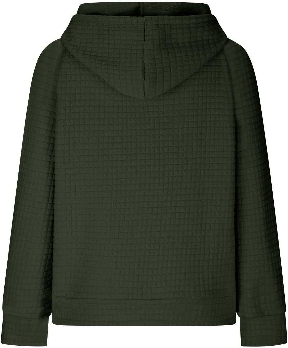 Ceboyel Womens Lightweight Sweatshirts Hoodies Waffle Knit Tops Long Sleeve Pullover Sweater Cute Teen Girls Clothes 2023