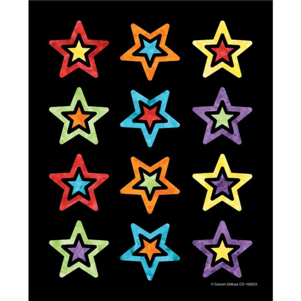 Celebrate Learning Shape Stickers