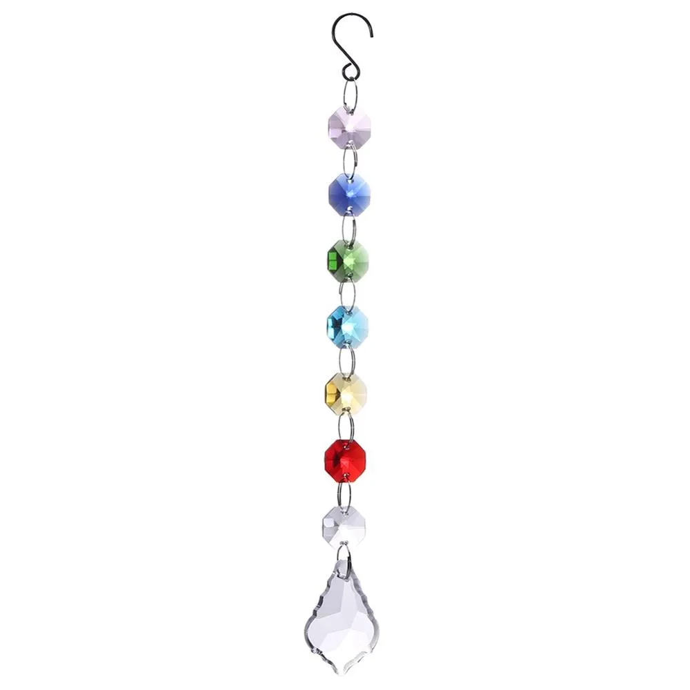 Chakra Crystal Sun Catcher Crystal Hanging Ornaments