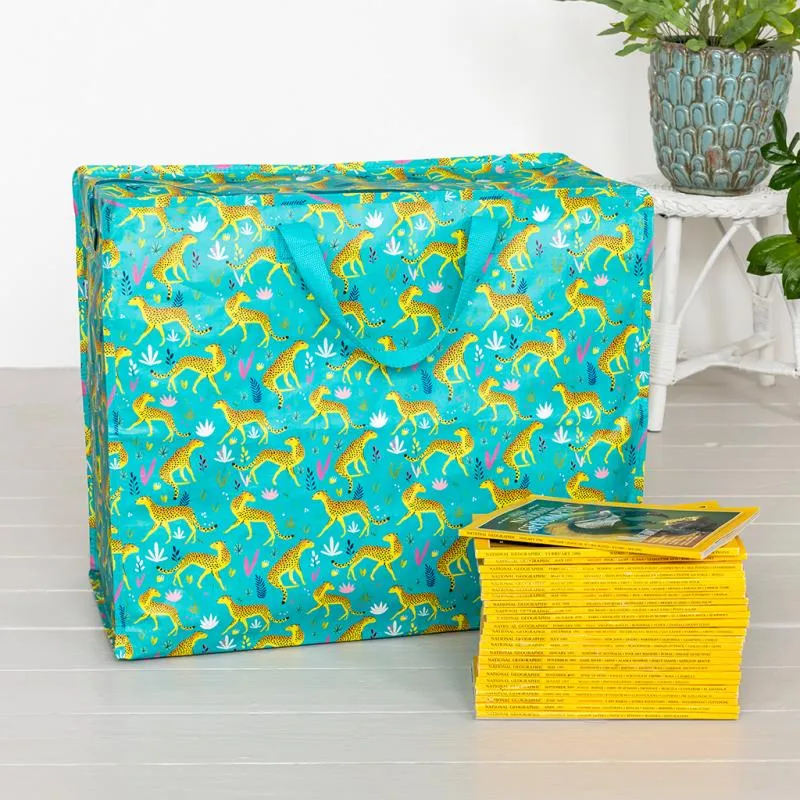 Cheetah Jumbo Storage Bag