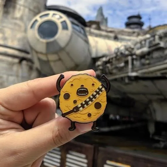 Chewie Wookie Cookie Enamel Pin