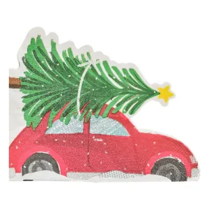 Christmas Car Napkins