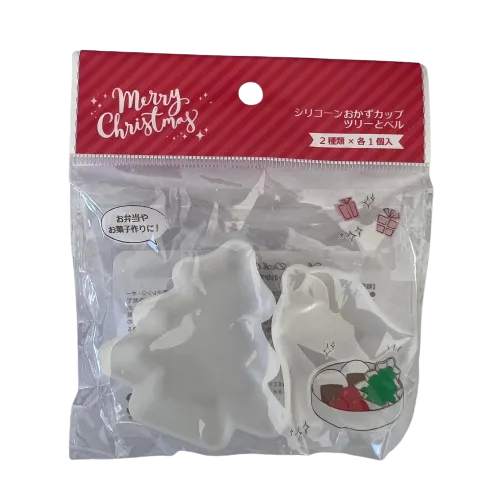 Christmas Tree and Bell Food Cups