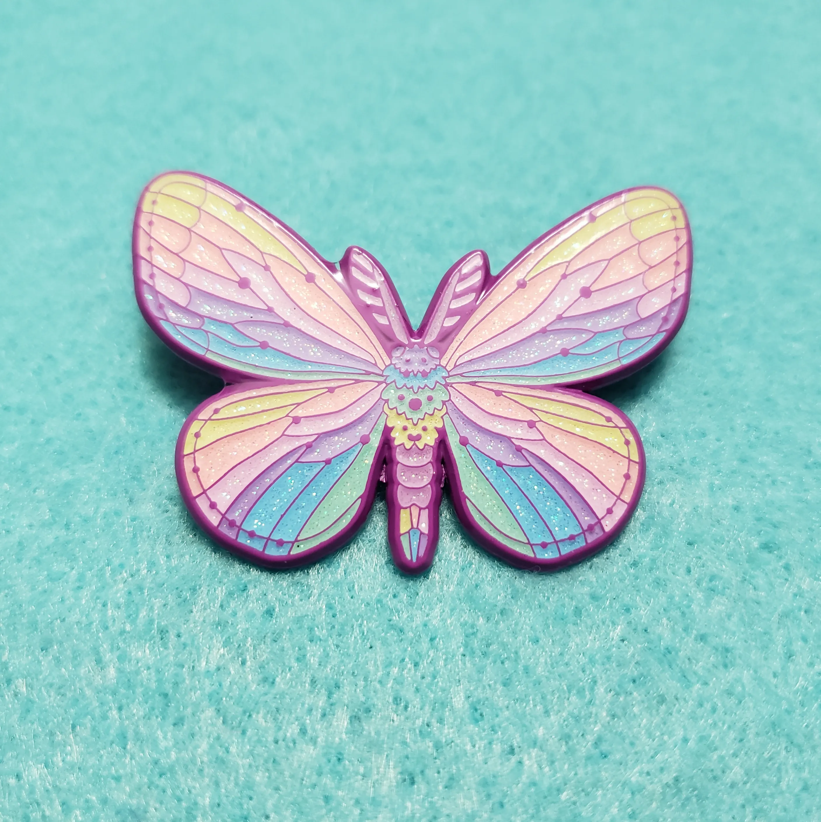 Cicadamancy Rainbow Pins