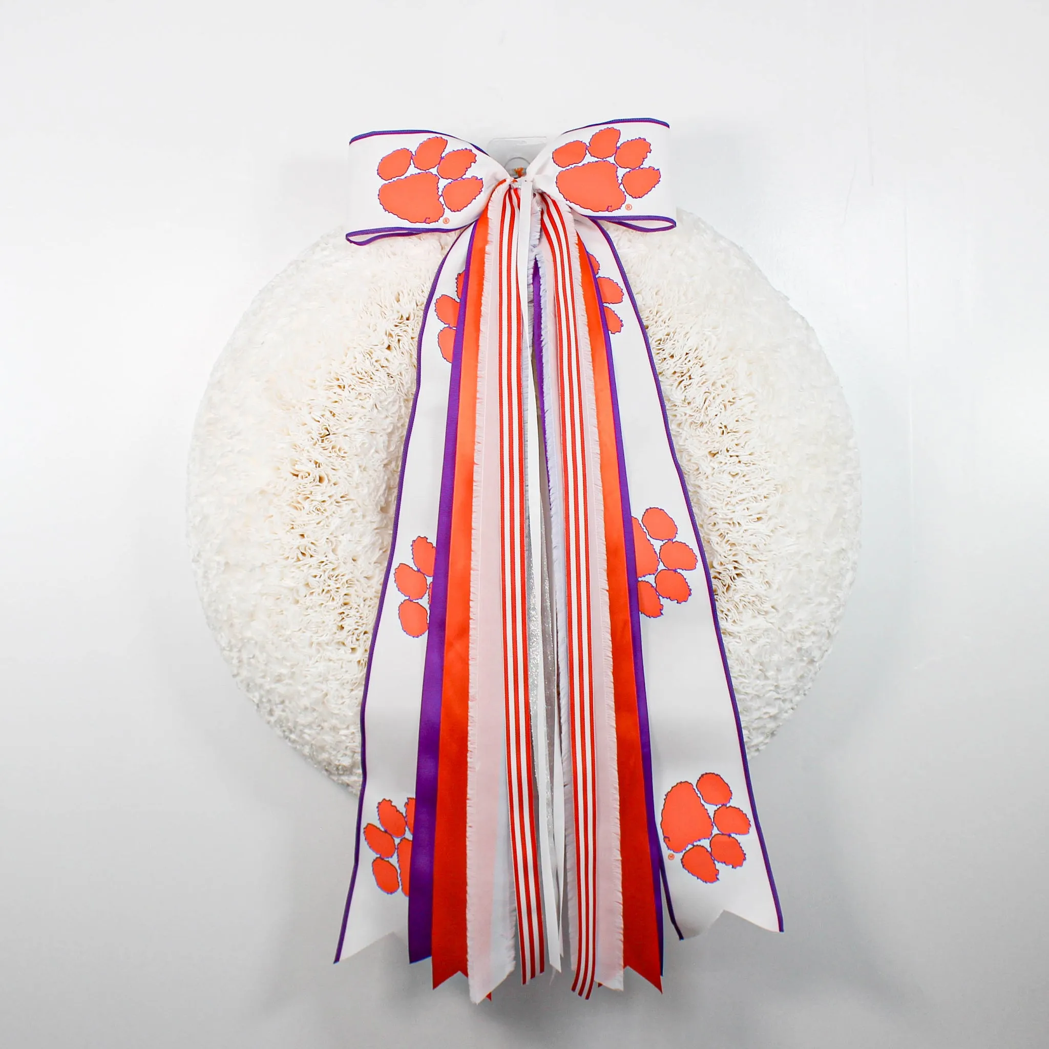 Clemson Tigers Collegiate RIBBON SET™ (with Bow)