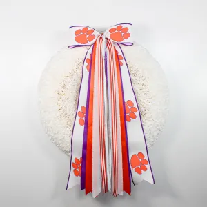 Clemson Tigers Collegiate RIBBON SET™ (with Bow)