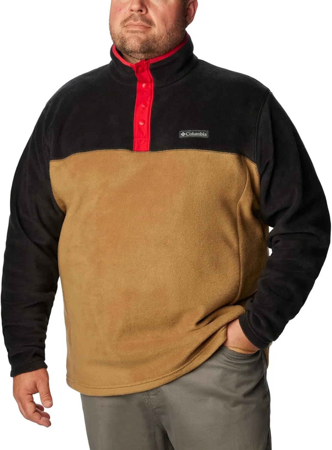 Columbia Men's Steens Mountain Half Snap Pullover Jacket
