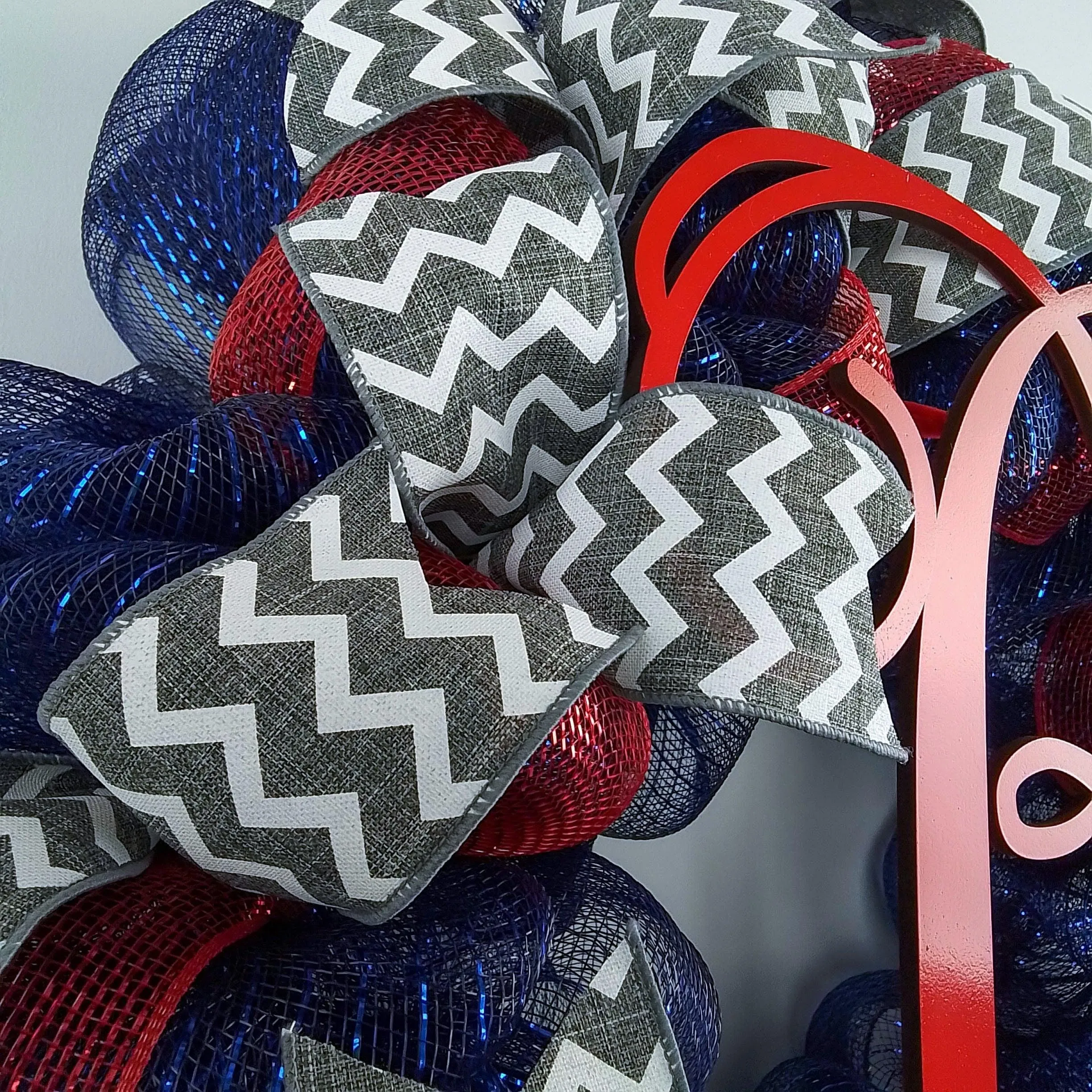 Custom Monogram Door Wreath, Initial Door Wreath, LOTS of colors!